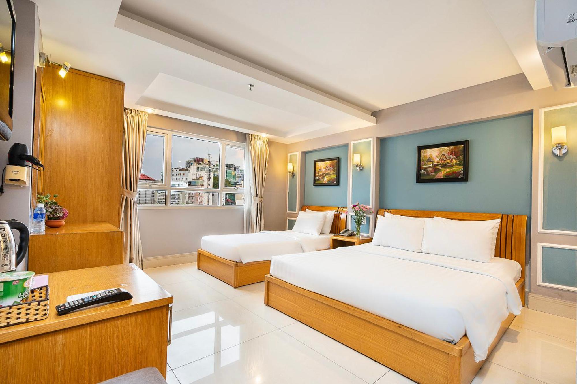 Lucky Star Hotel 146 Nguyen Trai Ho Chi Minh City Bagian luar foto