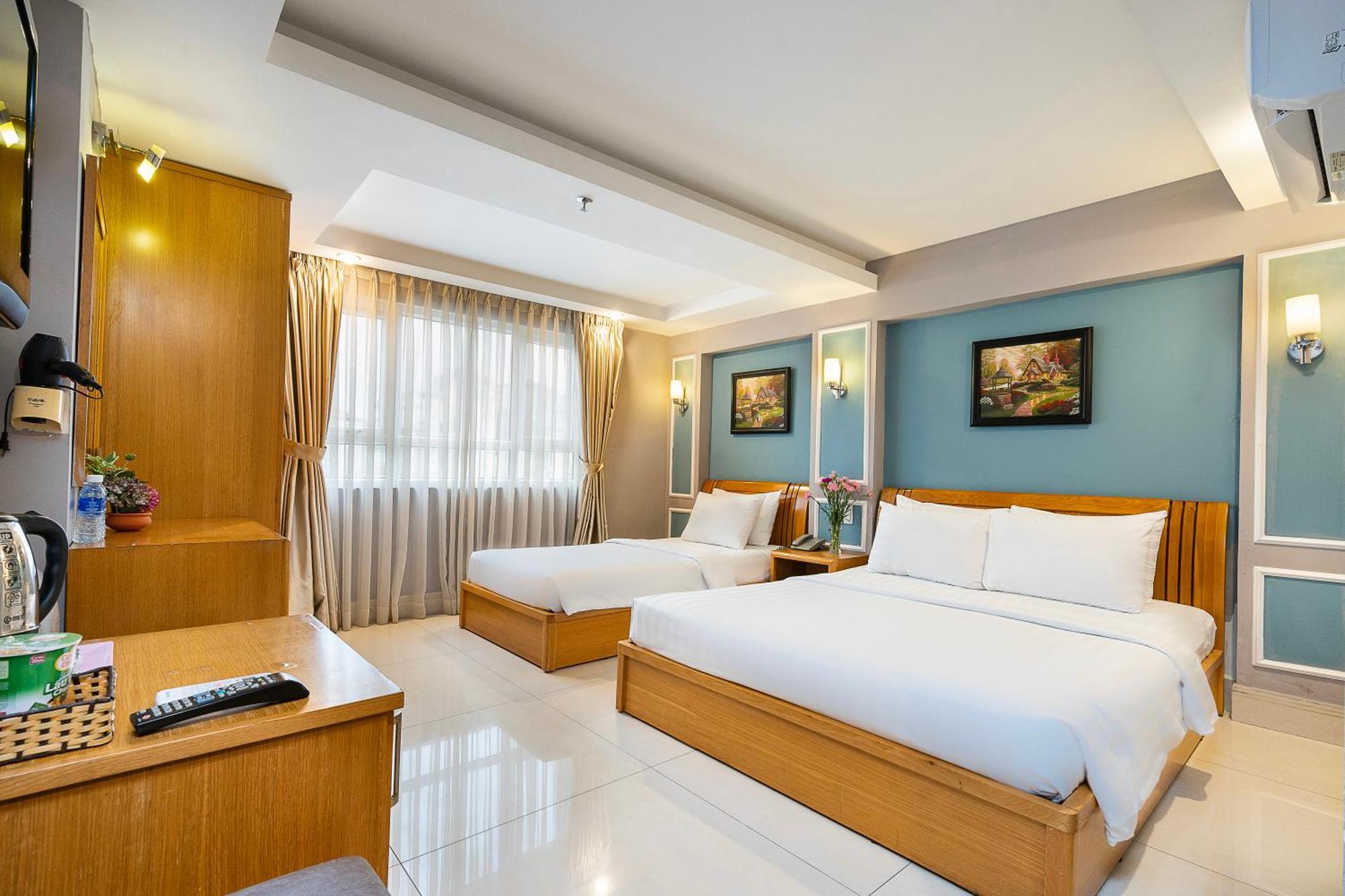 Lucky Star Hotel 146 Nguyen Trai Ho Chi Minh City Bagian luar foto