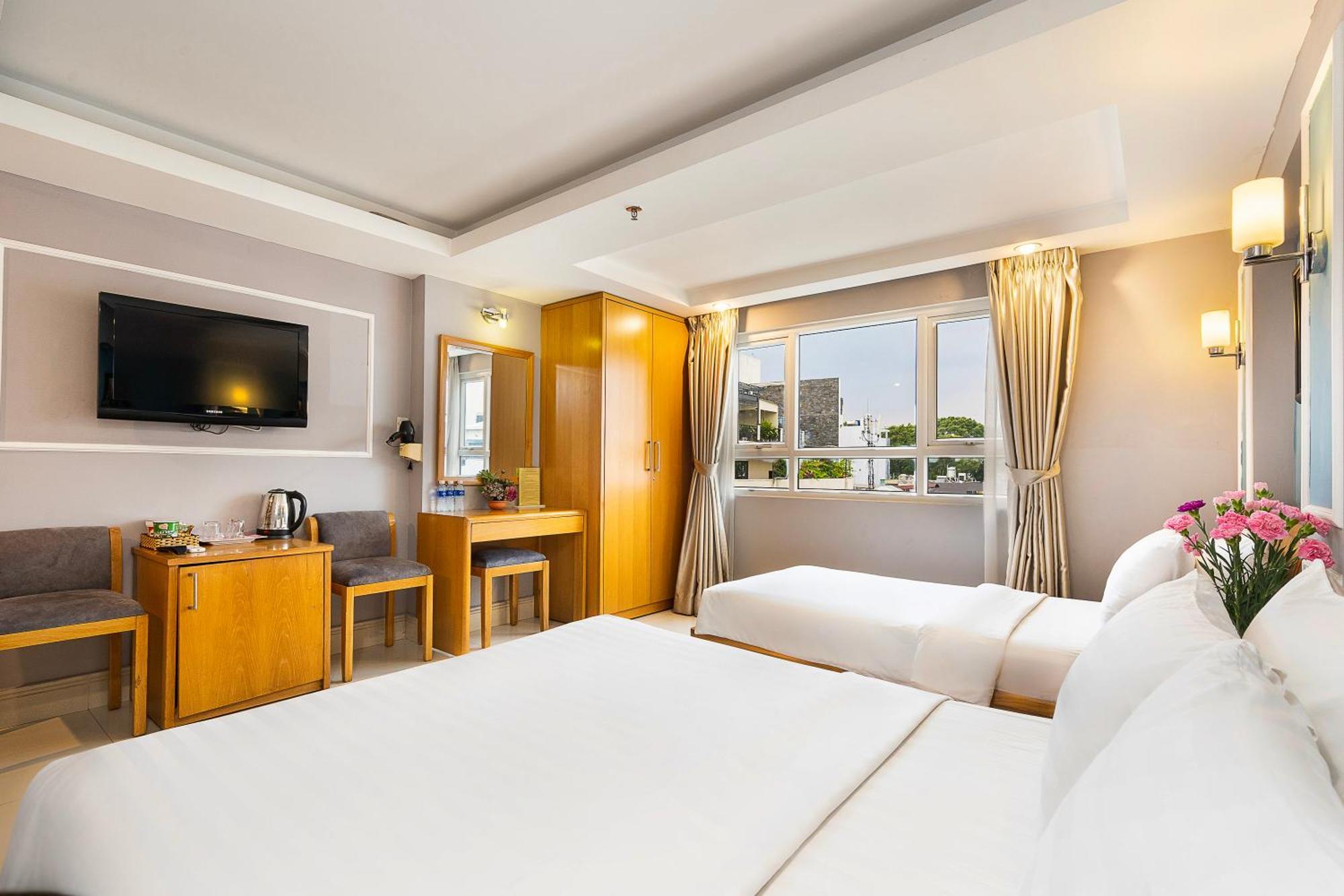 Lucky Star Hotel 146 Nguyen Trai Ho Chi Minh City Bagian luar foto